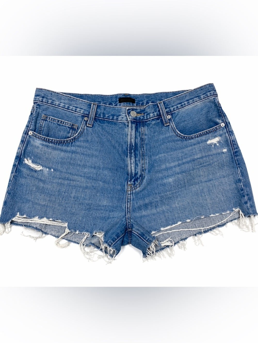 Uniqlo ,Women’s,Blue,Distressed,Short Jeans.Size-10